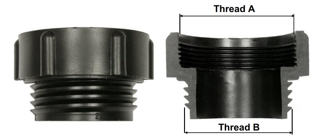 DIN 61/31 61mm Drum Adapter DIN 61/31 61mm Drum Adapter