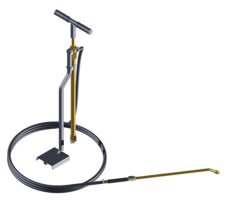 0970 Premium Brass Stirrup Bucket Pump