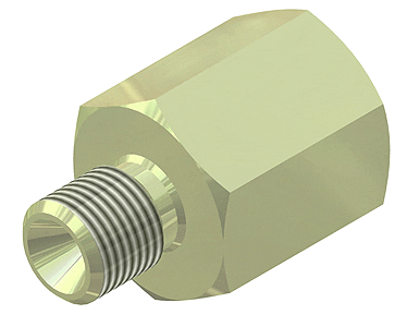1/4" BSP Male to 1/8" BSP Female Adaptor