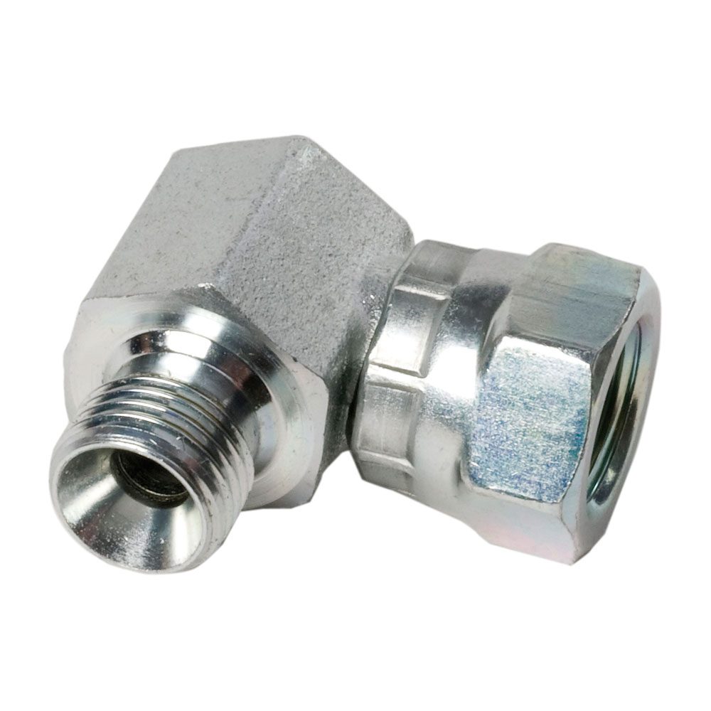 1/8" BSP Fixed Male to 1/8" BSP Female Swivel Block Elbow Adaptor