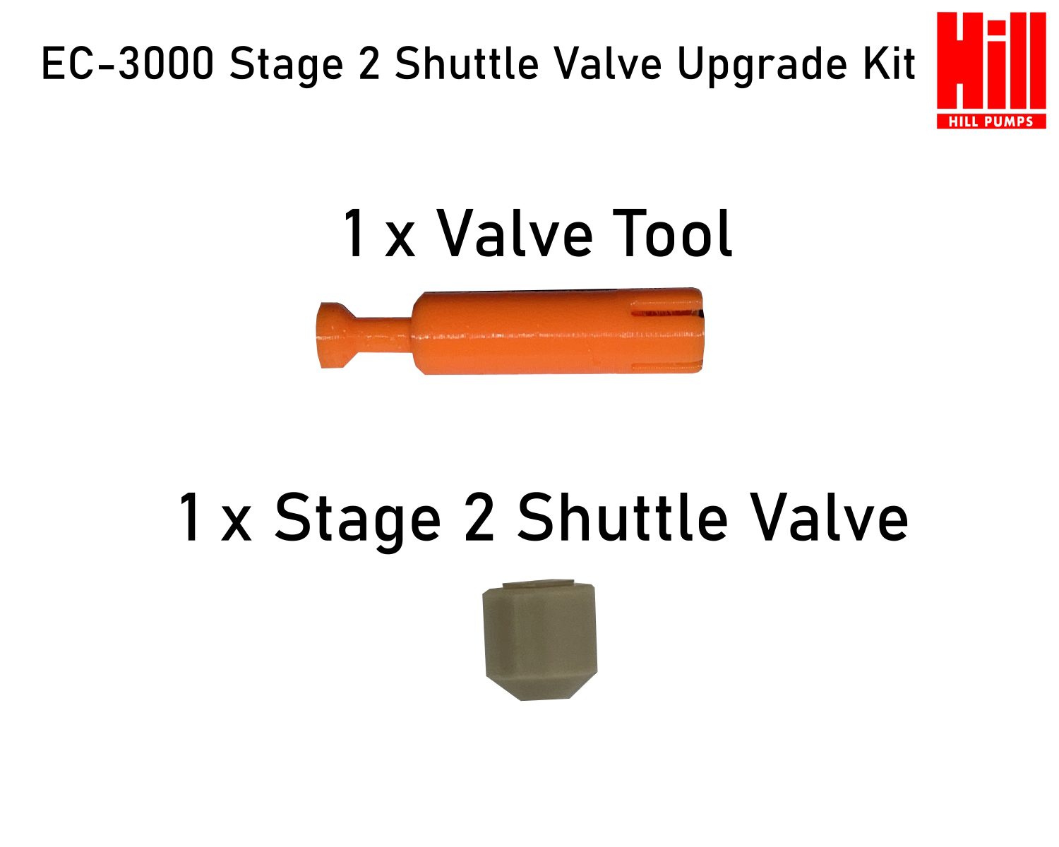 EC-3000 Stage 2 Shuttle Valve Upgrade Kit / Evo-310 Replacement Shuttle Valve Kit